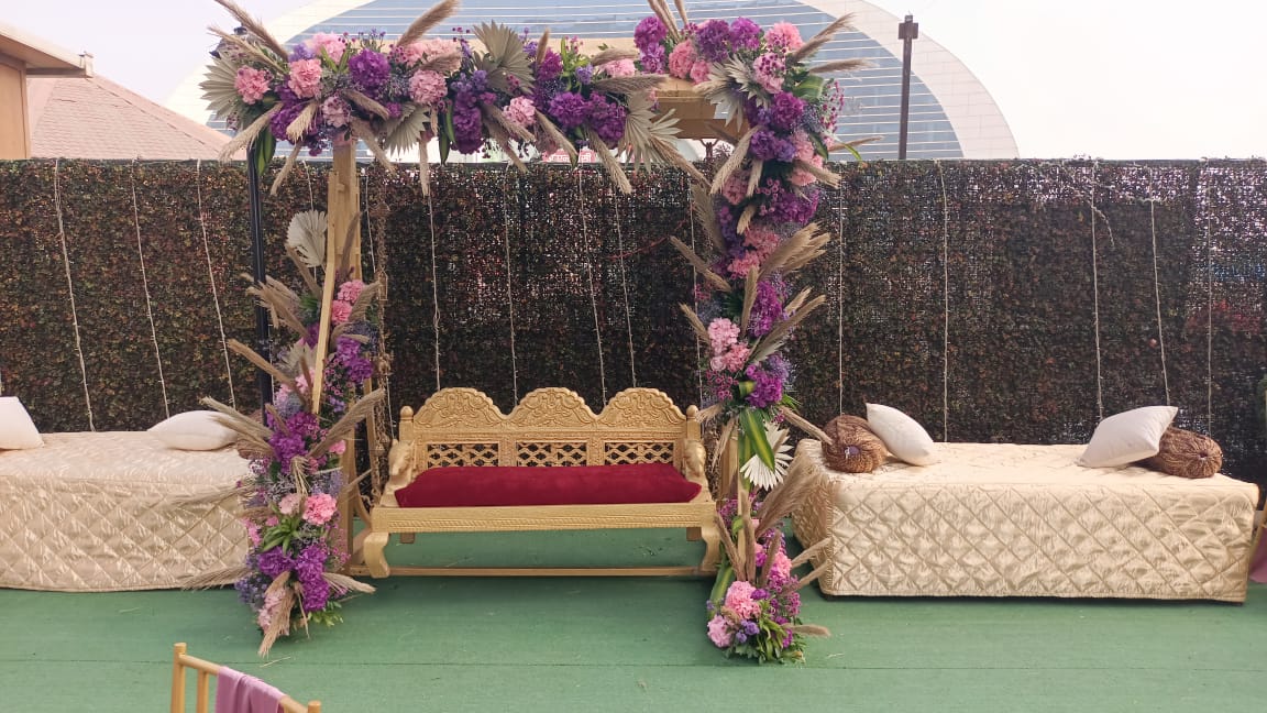 baby shower stage decor