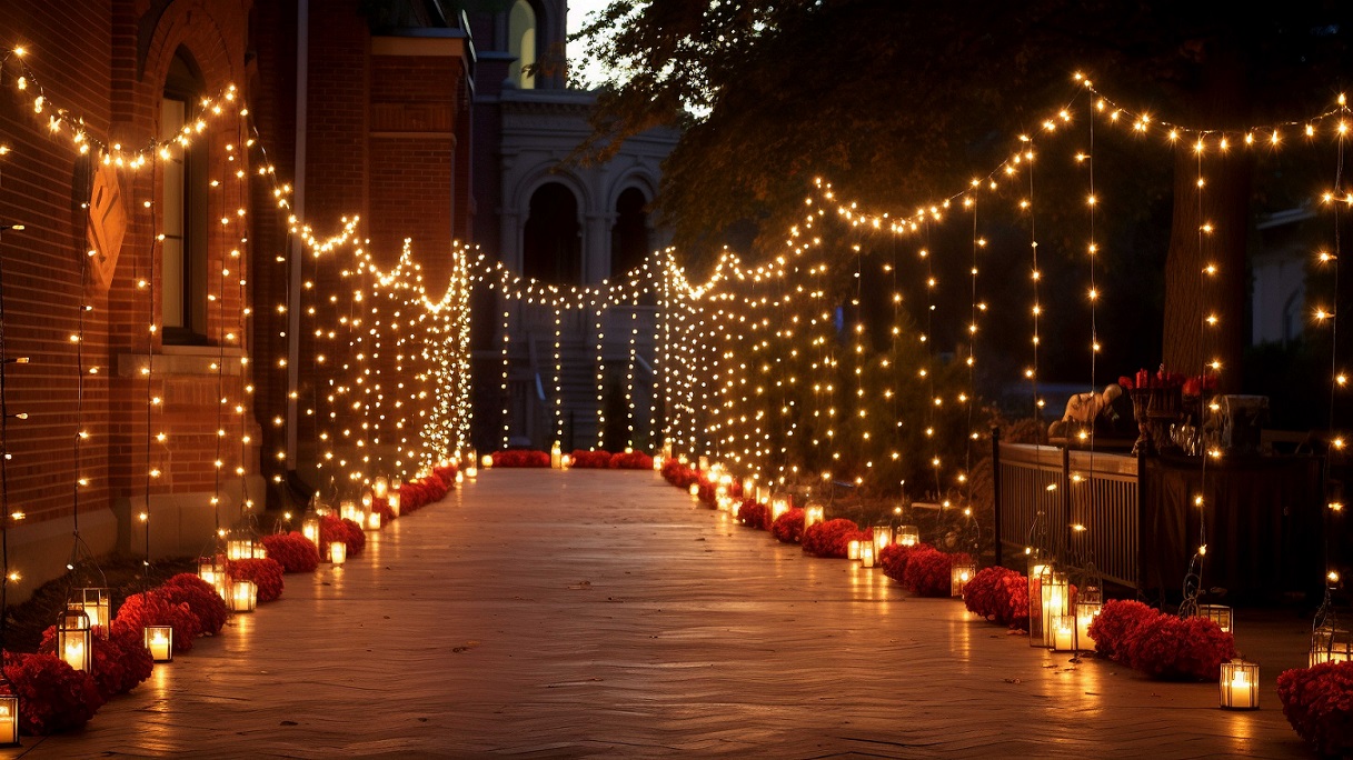 entrance lighting decor