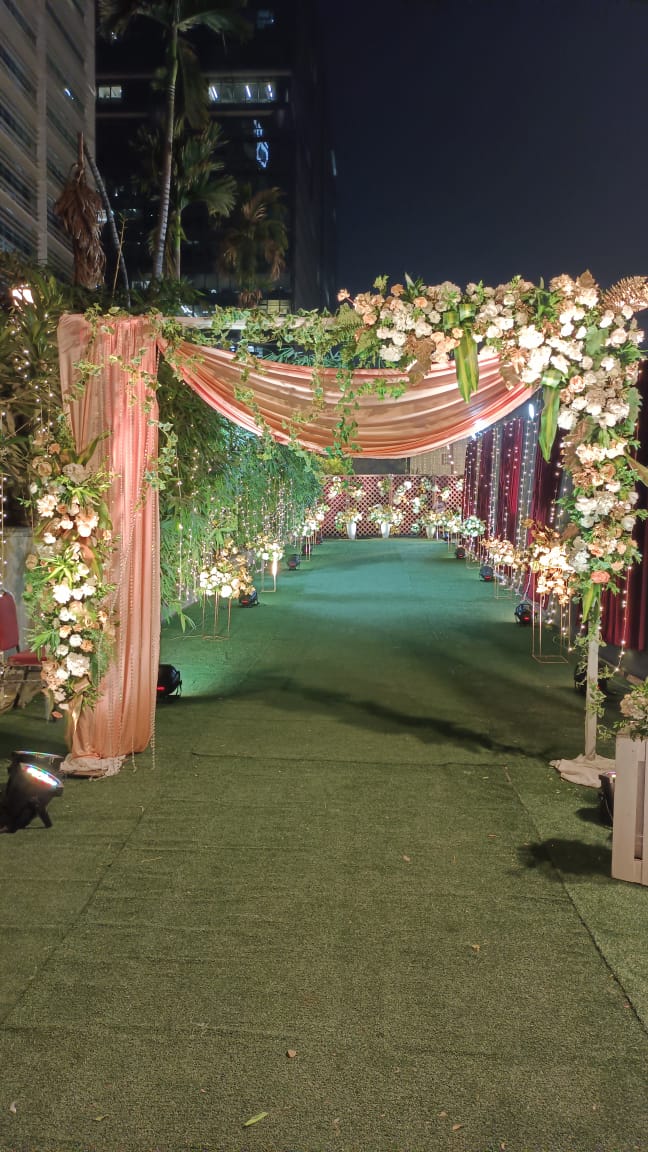 baby shower stage decor